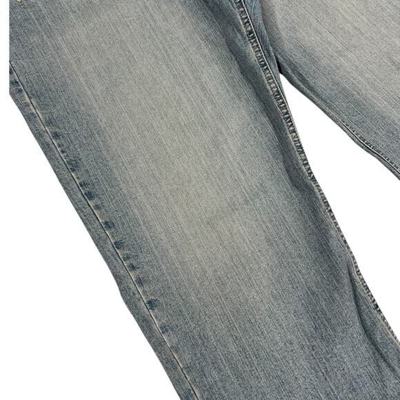 Axcess Liz Claiborne Embroidered Floral Capri Jeans Womens Size 16 - Picture 9 of 11